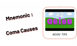 Mnemonic : Coma Causes