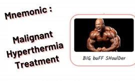 Mnemonic : Malignant Hyperthermia Treatment