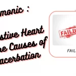 Read more about the article [Very Cool] Mnemonic : Congestive Heart Failure Causes of Exacerbation
