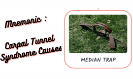 [Very Cool] Mnemonic : Carpal Tunnel Syndrome Causes