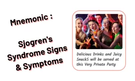 [Very Cool] Mnemonic : Sjogren’s Syndrome Signs & Symptoms