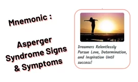 [Very Cool] Mnemonic : Asperger Syndrome Signs & Symptoms