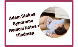 Adam Stokes Syndrome Medical Notes & Mindmap