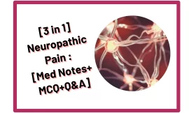 [3 in 1] Neuropathic Pain : [Med Notes+MCQ+Q&A]