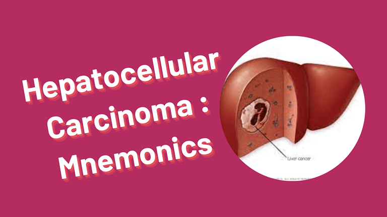 Read more about the article [Very Cool] Mnemonic : Hepatocellular Carcinoma
