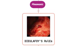Dieulafoy’s Lesion : Mnemonics [NEVER FORGET AGAIN]