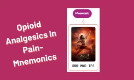 Opioid Analgesics In Pain-Mnemonics [Remember Easily]