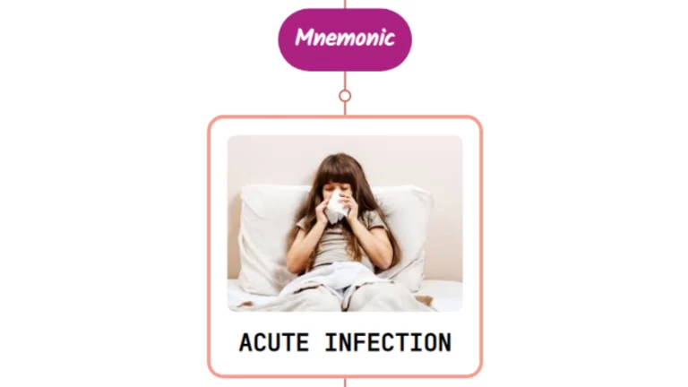 Read more about the article Acute Infectious Mononucleosis (Non-Streptococcal Pharyngitis) – Mnemonic