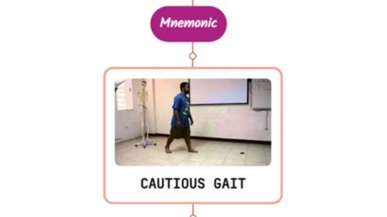 Read more about the article Cautious Gait Mnemonic
