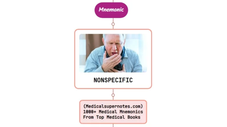 Read more about the article Nonspecific Upper Respiratory Infection Treatment – Mnemonic