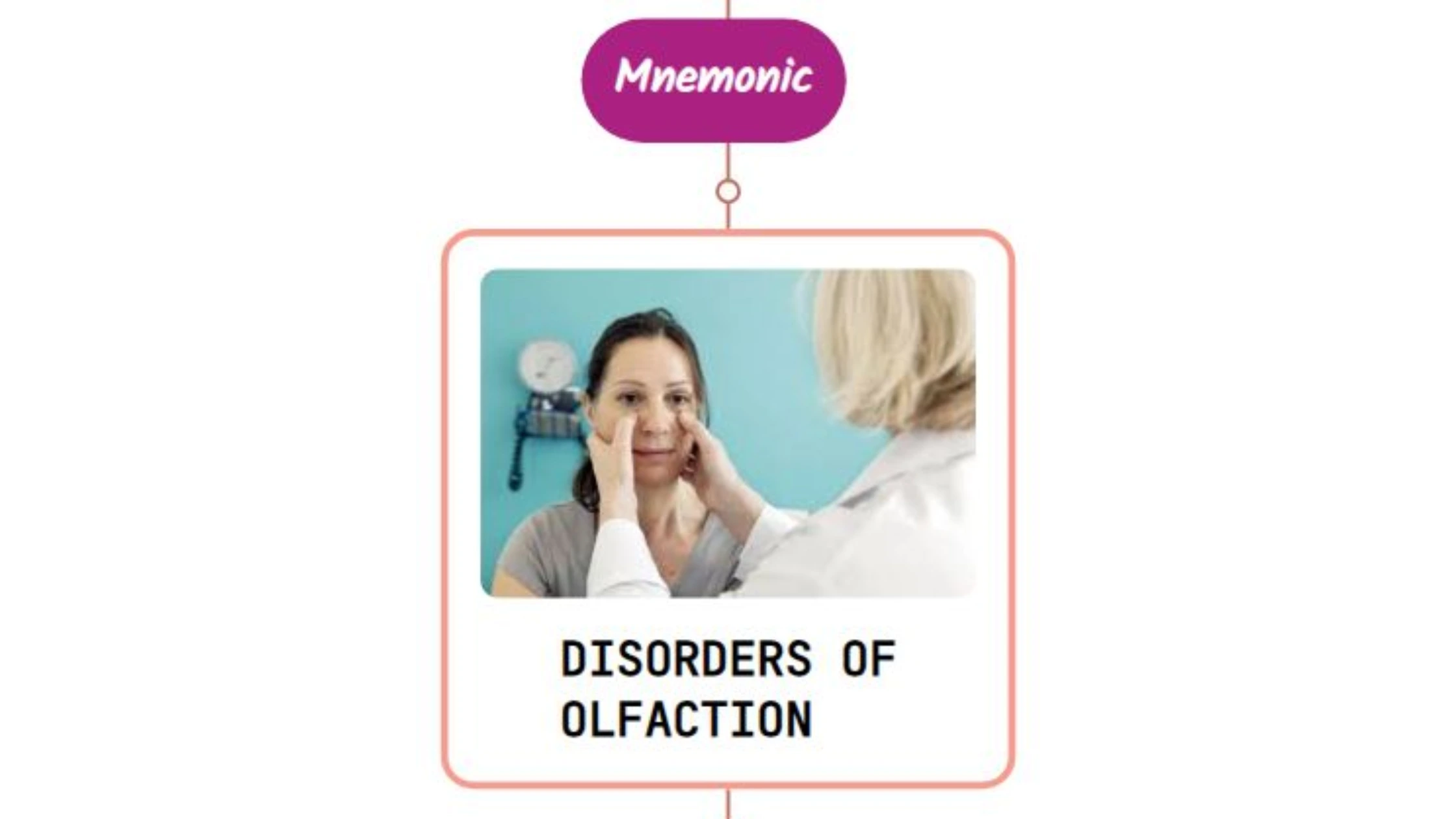 You are currently viewing Olfaction Disorders – Mnemonic