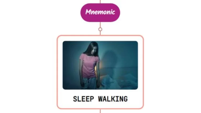 Read more about the article Sleepwalking (Somnambulism) Mnemonic