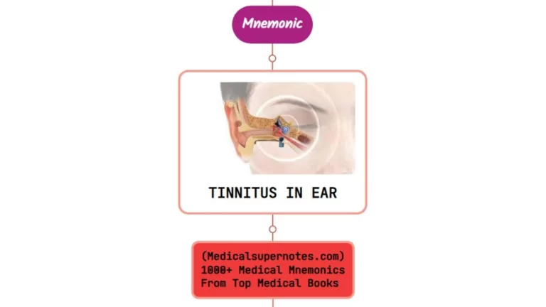 Read more about the article Tinnitus – Mnemonic