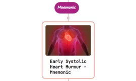 Early Systolic Heart Murmur – Mnemonic