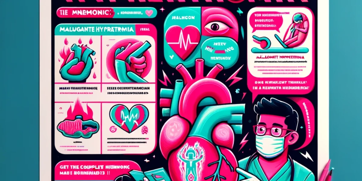 You are currently viewing Malignant Hyperthermia⚡Mnemonic⚡ : 100% Chance You Won’t Forget !